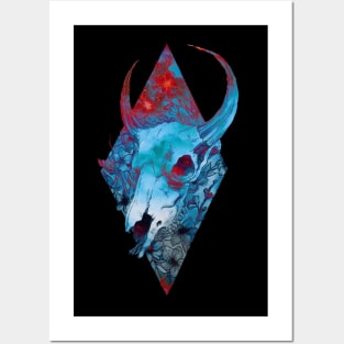 Wild Bull Posters and Art